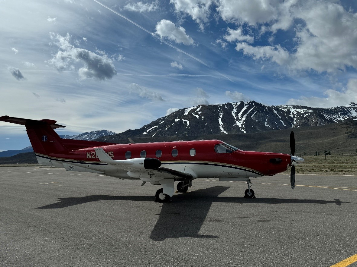 Sierra Lifeflight Expands Fixed-Wing Services to Mammoth Lakes, CA, Region
