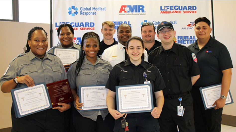 Dekalb County Welcomes Newest EMT Graduates of AMR's "Earn While You Learn" Program