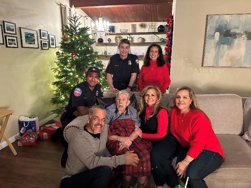 AMR Provides California Family with Special Gift on Christmas