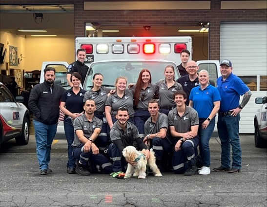 AMR Southwest Washington Hosts Australian Student Paramedics