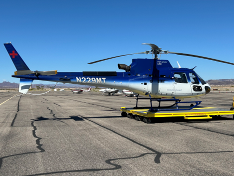 AeroCare Adds New Rotor-Wing to Air Medical Base in Parker, Arizona